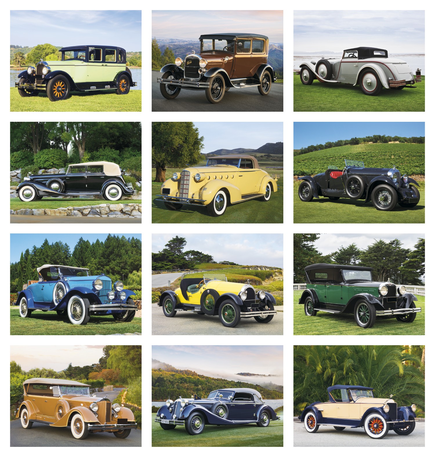 Triumph® Calendars Antique Cars Calendar 2