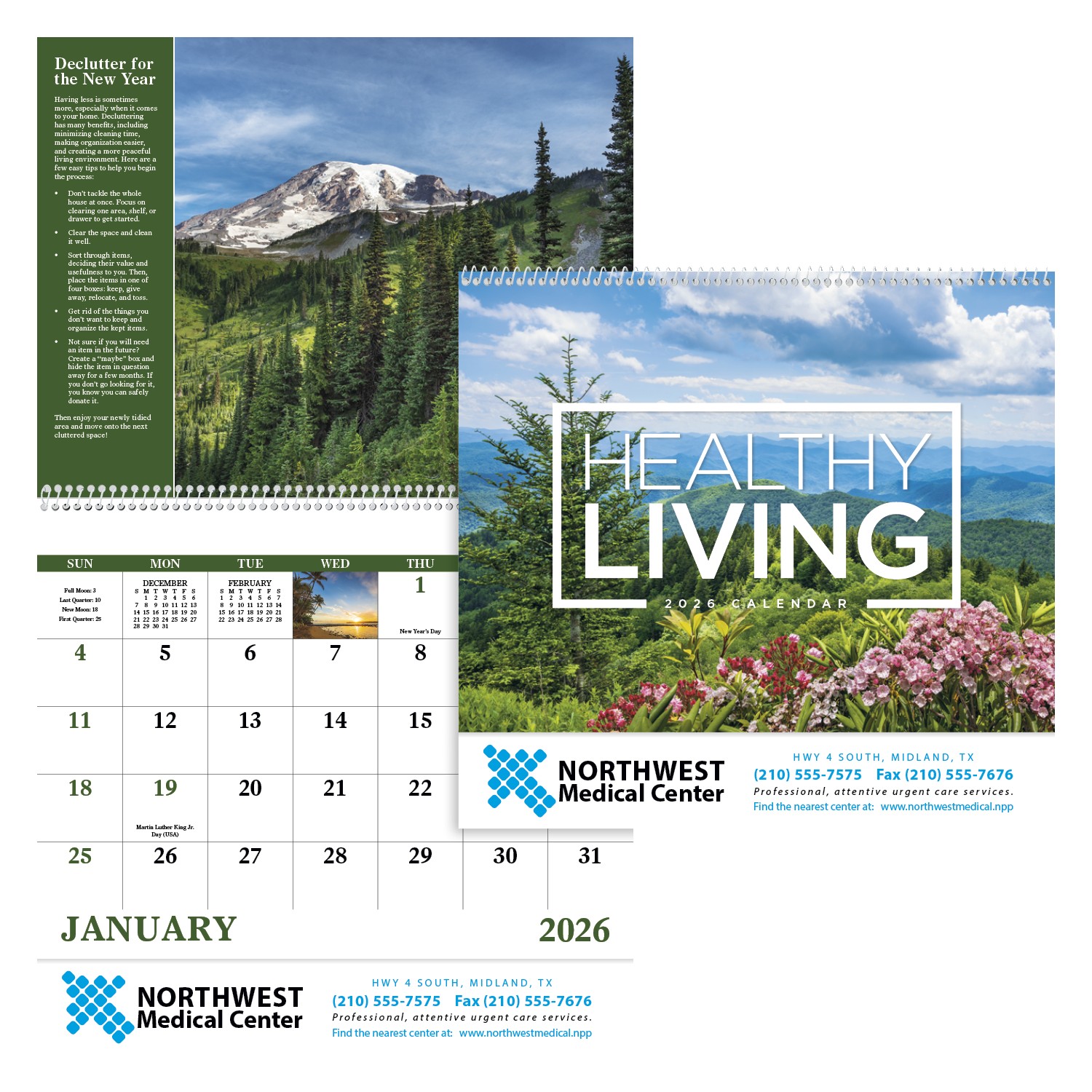 Good Value™ Healthy Living - Spiral Calendar 2