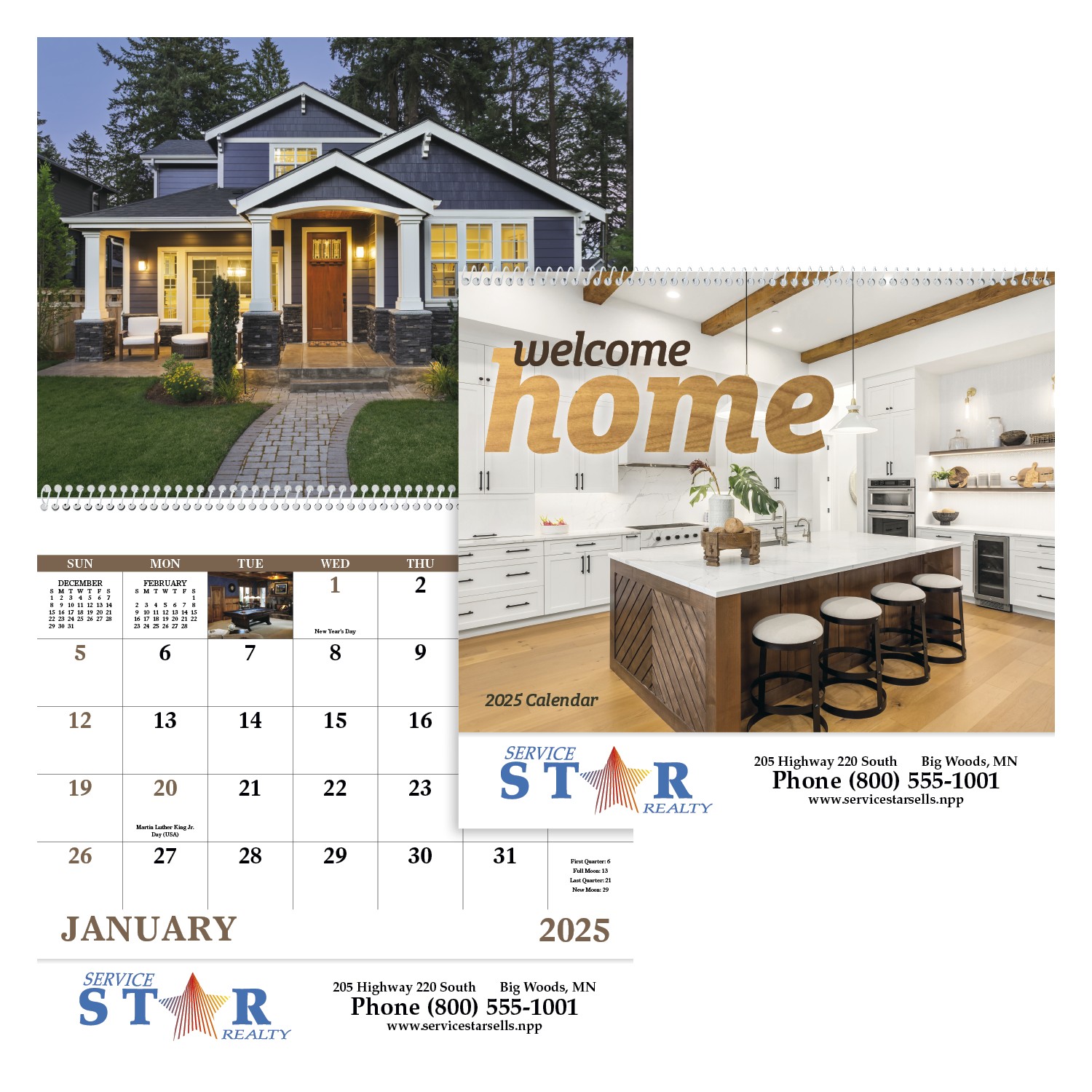 Good Value™ Welcome Home - Spiral Calendar 2