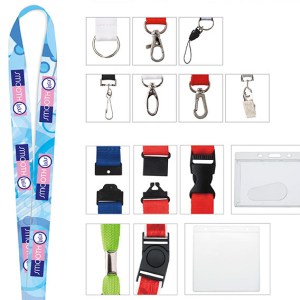 Universal Source® 3/4" Polyester 4 Color Lanyard 2 Universal Source® 3/4" Polyester 4 Color Lanyard 2