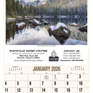 HotLine® Products Scenic America® Executive-White Ad Calendar 2 HotLine® Products Scenic America® Executive-White Ad Calendar 2