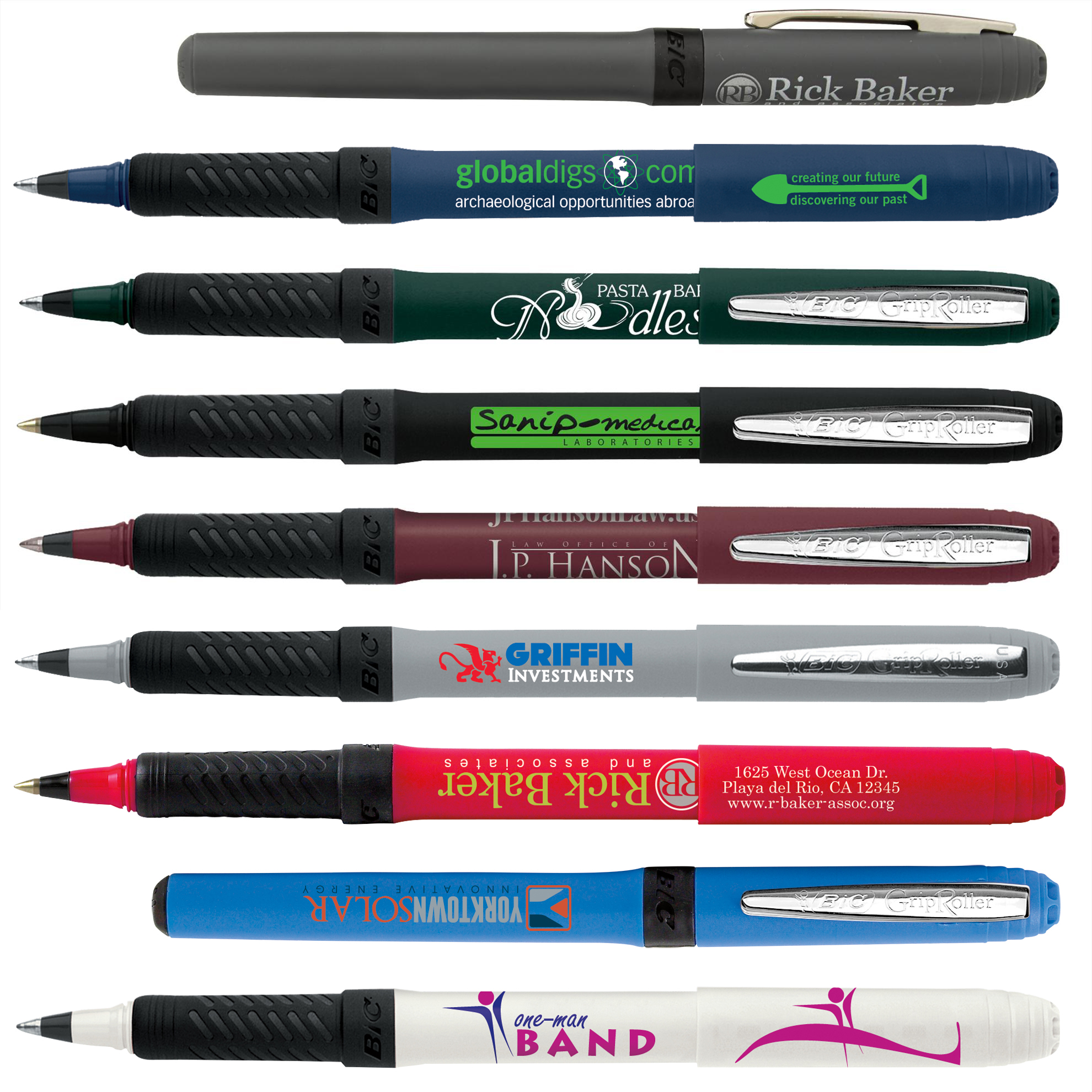 BIC® Grip Roller Pen 2