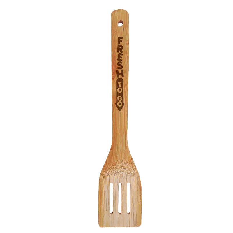 Garyline® Bamboo Slotted Spatula 2 Garyline® Bamboo Slotted Spatula 2