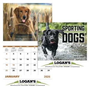 Good Value™ Sporting Dogs - Stapled Calendar 2 Good Value™ Sporting Dogs - Stapled Calendar 2