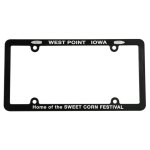 Screened Full View License Plate Frame With 4 Holes 1 Screened Full View License Plate Frame With 4 Holes 1