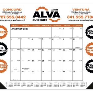 Skinner & Kennedy® Desk Pad Calendar 2 Skinner & Kennedy® Desk Pad Calendar 2