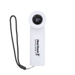 Recycled 5-Speed Rechargeable Handheld Fan - 26366_white_front_1c.jpg Recycled 5-Speed Rechargeable Handheld Fan - 26366_white_front_1c.jpg