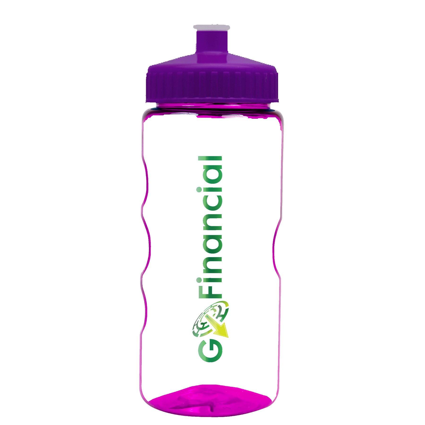 Garyline® Mini Mountain Tritan® Bottle with Push-Pull Lid - 22 oz. 2