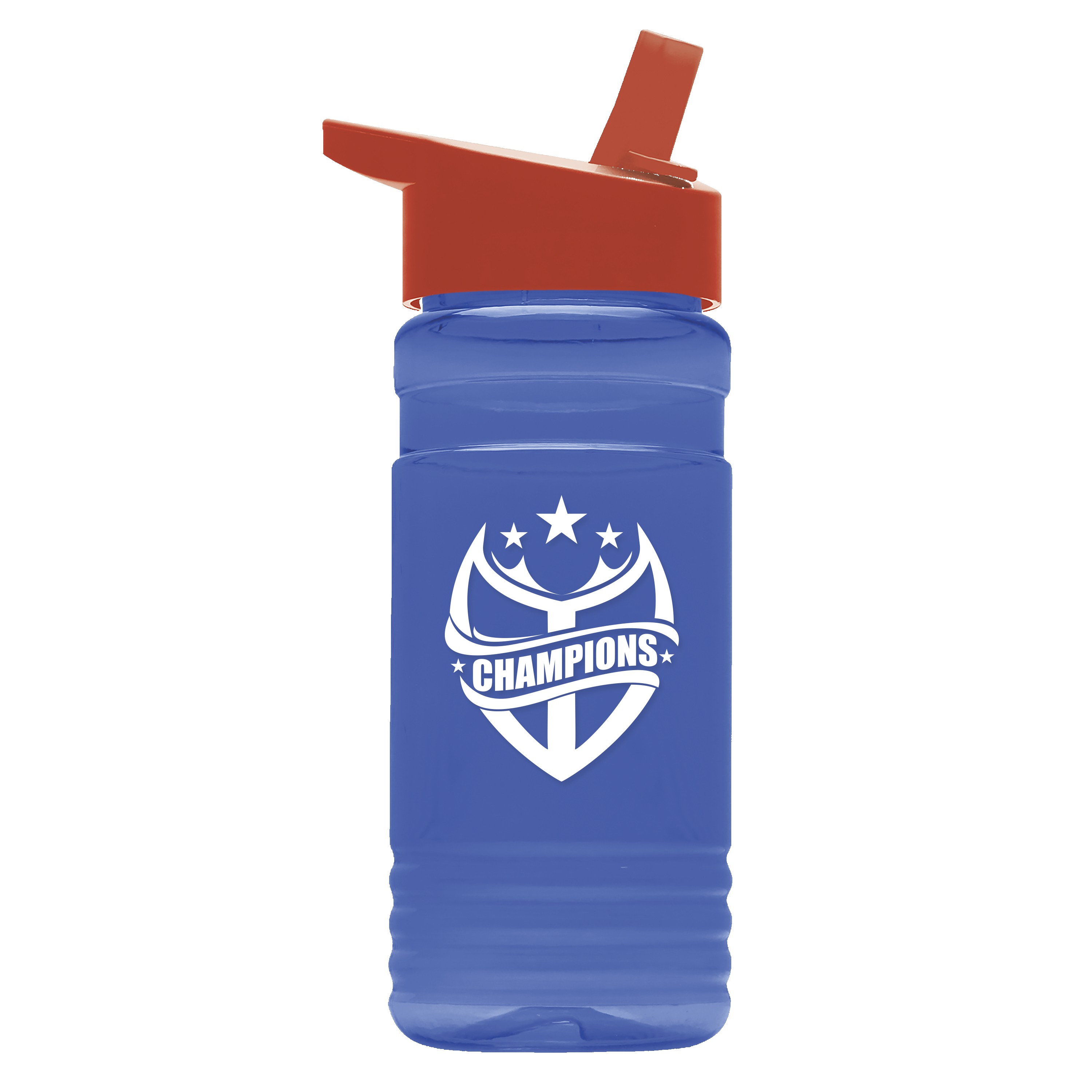 Garyline® Groove Tritan® Bottle with Flip-Straw Lid - 20 oz. 2