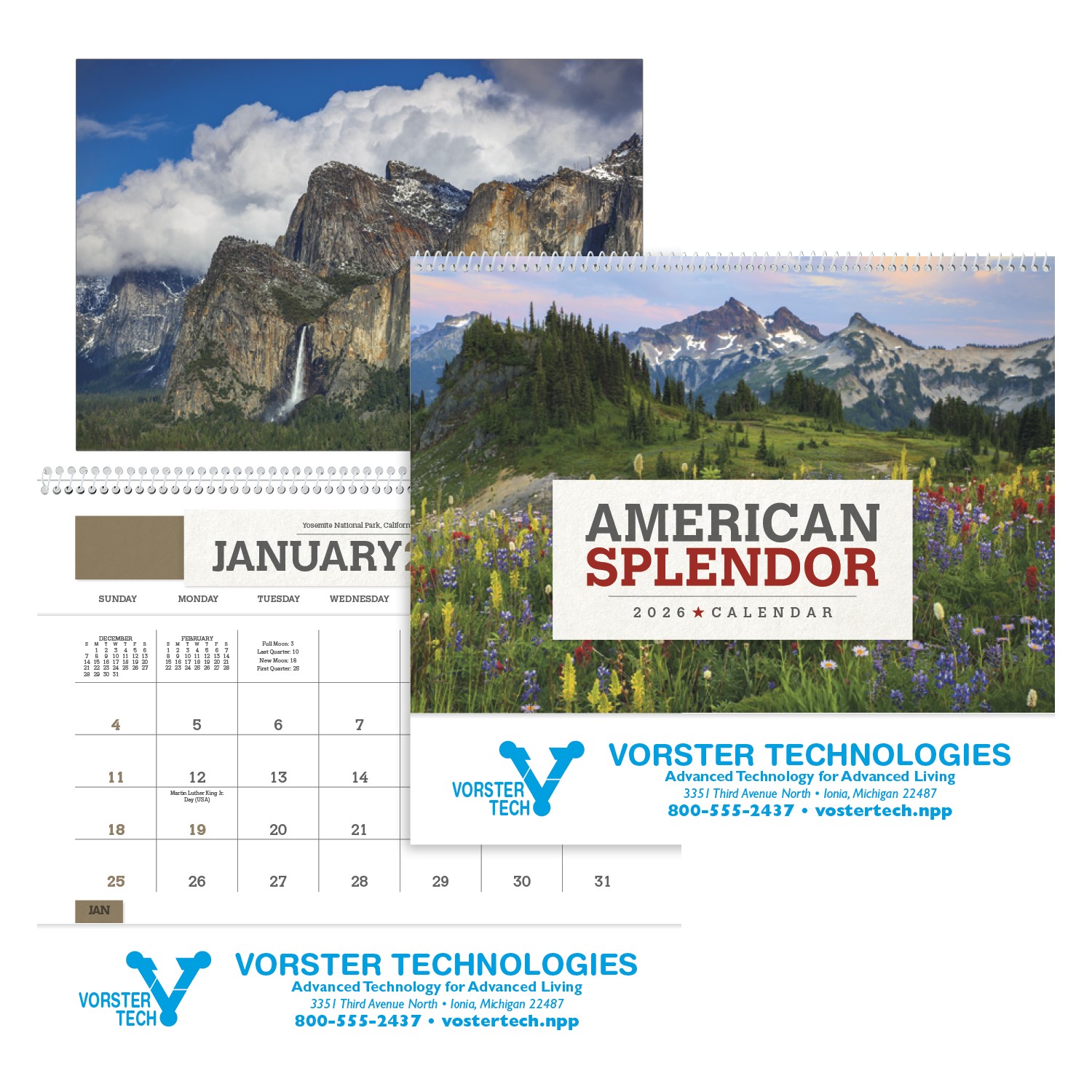 Triumph® Calendars American Splendor Pocket Calendar 2