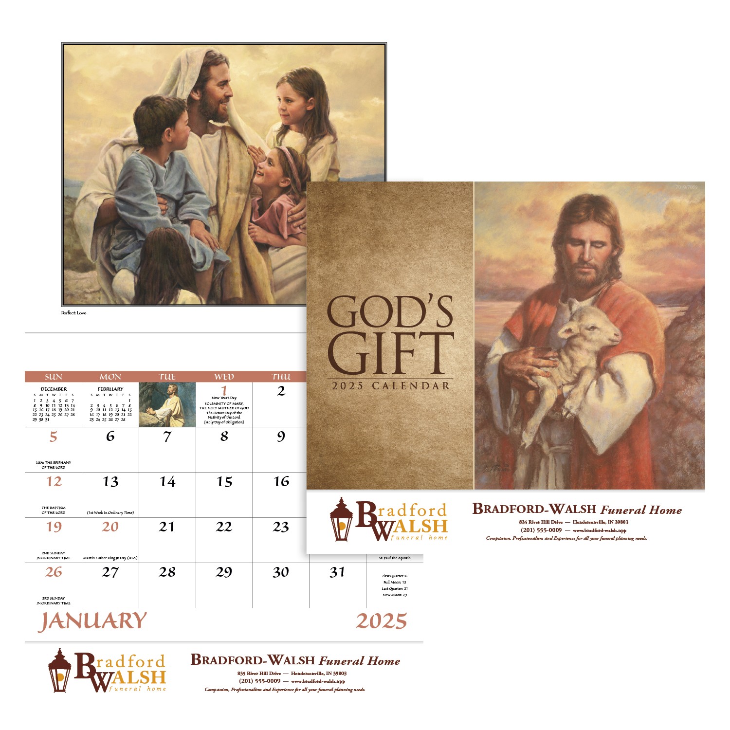 Good Value™ God%27s Gift - Stapled Calendar 2
