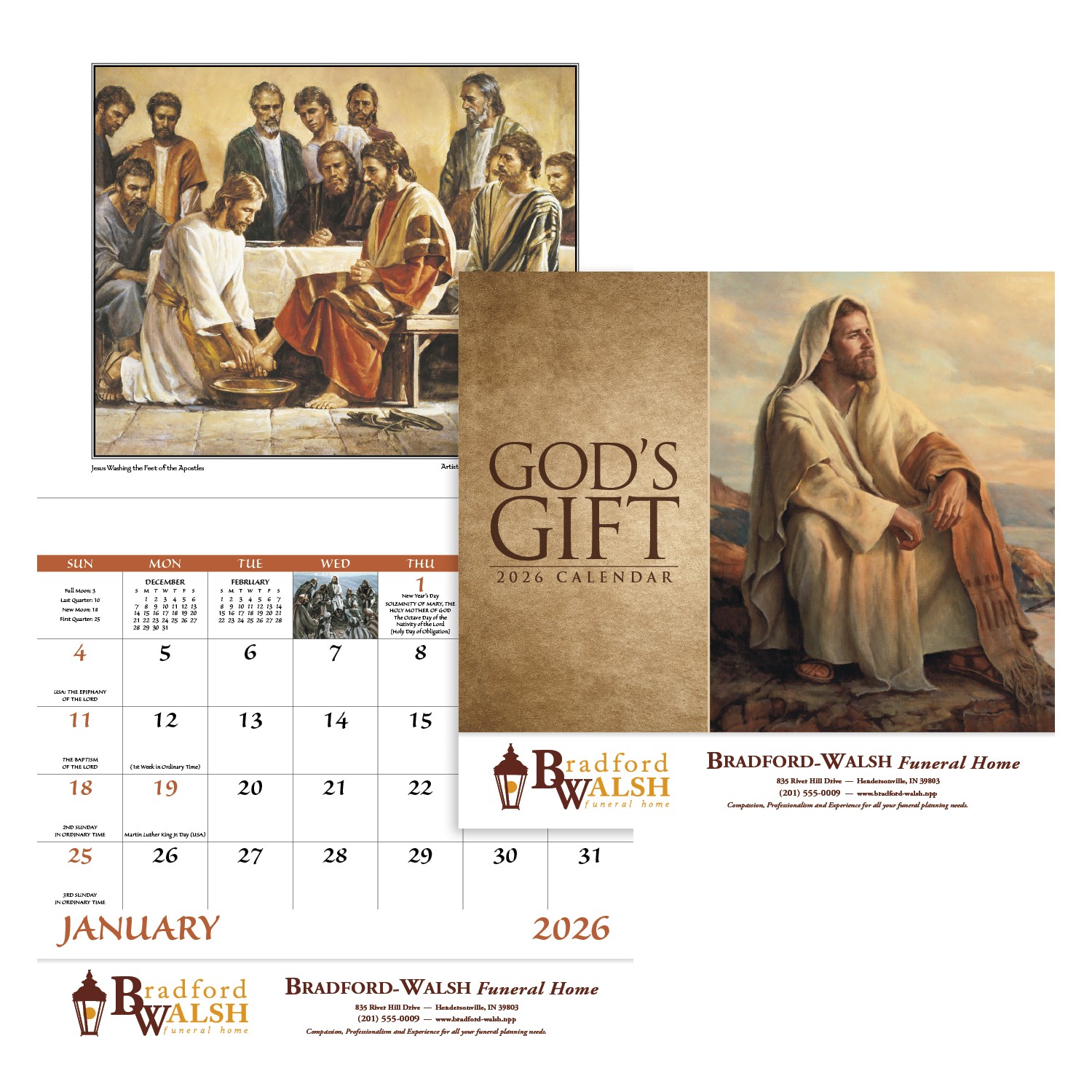 Good Value™ God%27s Gift - Stapled Calendar 2