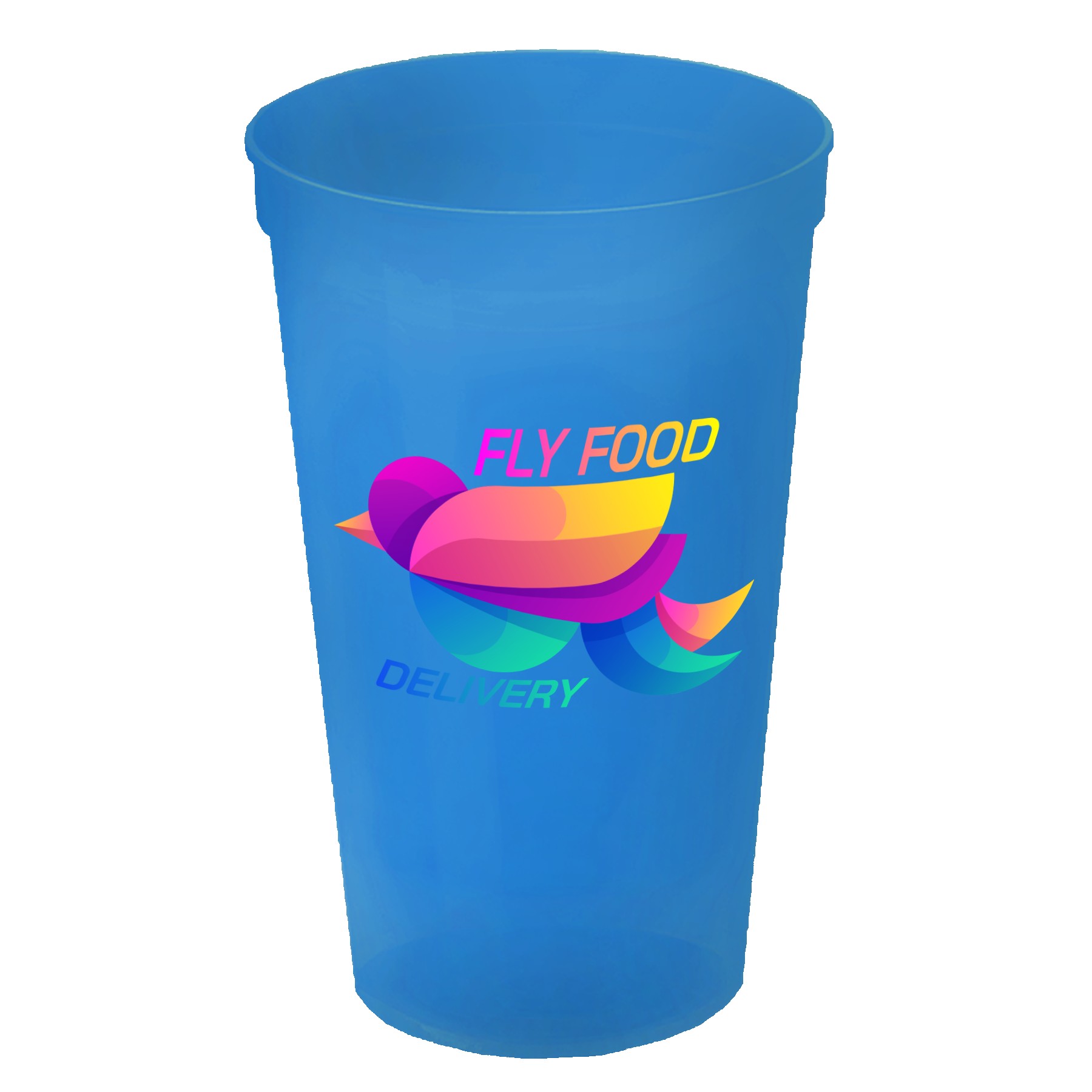 Garyline® Cups-on-the-Go Translucent Stadium Cup - 22 oz. 2