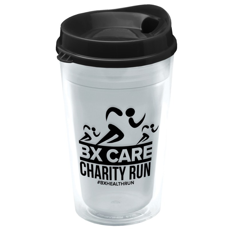 Garyline® Transparent Tumbler with Sip Lid - 16 oz. 2 Garyline® Transparent Tumbler with Sip Lid - 16 oz. 2