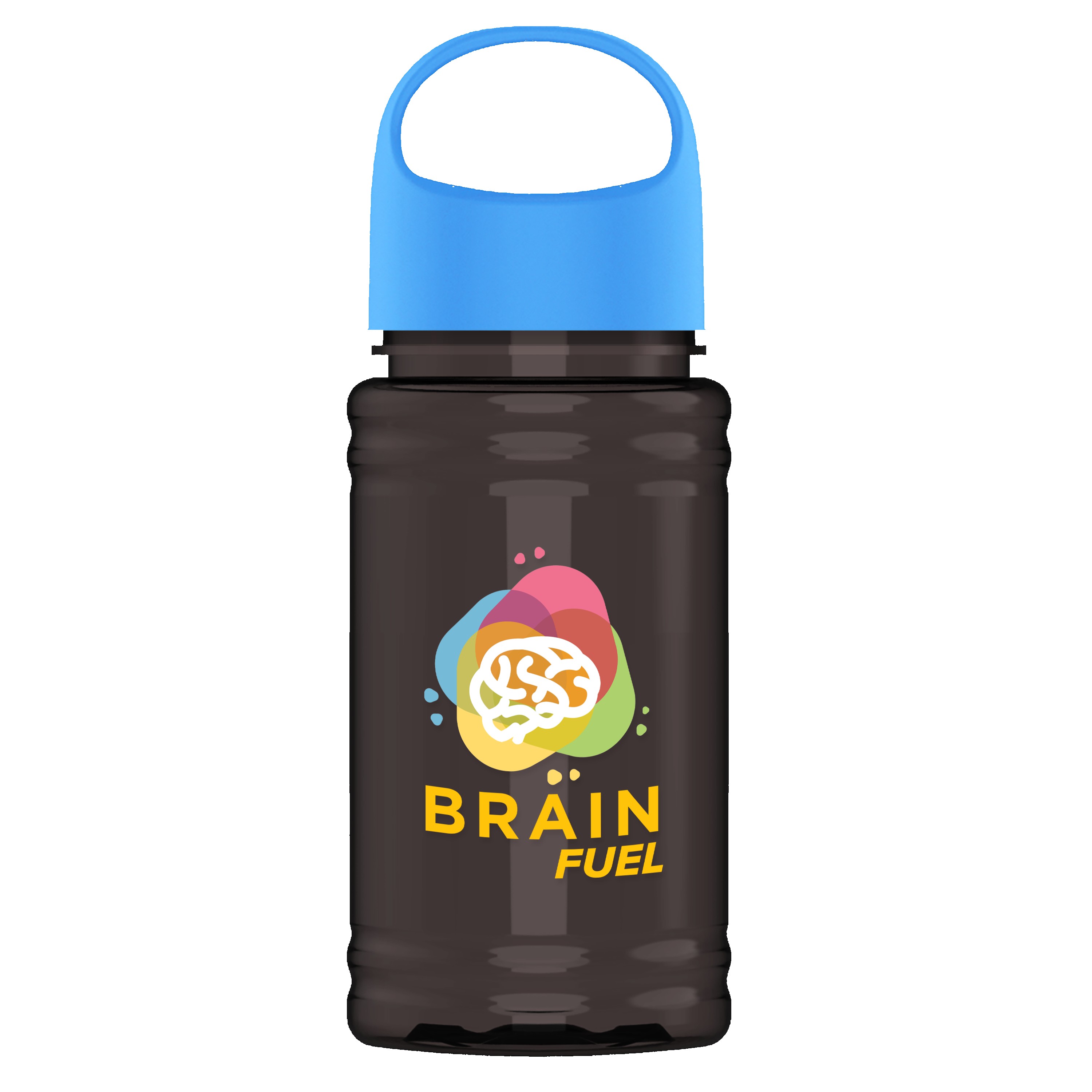 Garyline® Mini RPET Bottle with Oval Crest Lid - 16 oz. 2