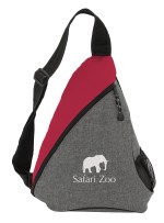 Atchison® Two-Tone Cutie Patootie Slingpack - AP5080C red image Atchison® Two-Tone Cutie Patootie Slingpack - AP5080C red image