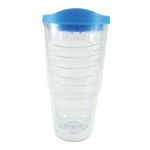 Good Value™ Orbit Tumbler - 24 oz. - 24ORBTMB Clear Tumbler/Aqua Lid Good Value™ Orbit Tumbler - 24 oz. - 24ORBTMB Clear Tumbler/Aqua Lid