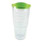 Good Value™ Orbit Tumbler - 24 oz. - 24ORBTMB Clear Tumbler/Lime Lid Good Value™ Orbit Tumbler - 24 oz. - 24ORBTMB Clear Tumbler/Lime Lid