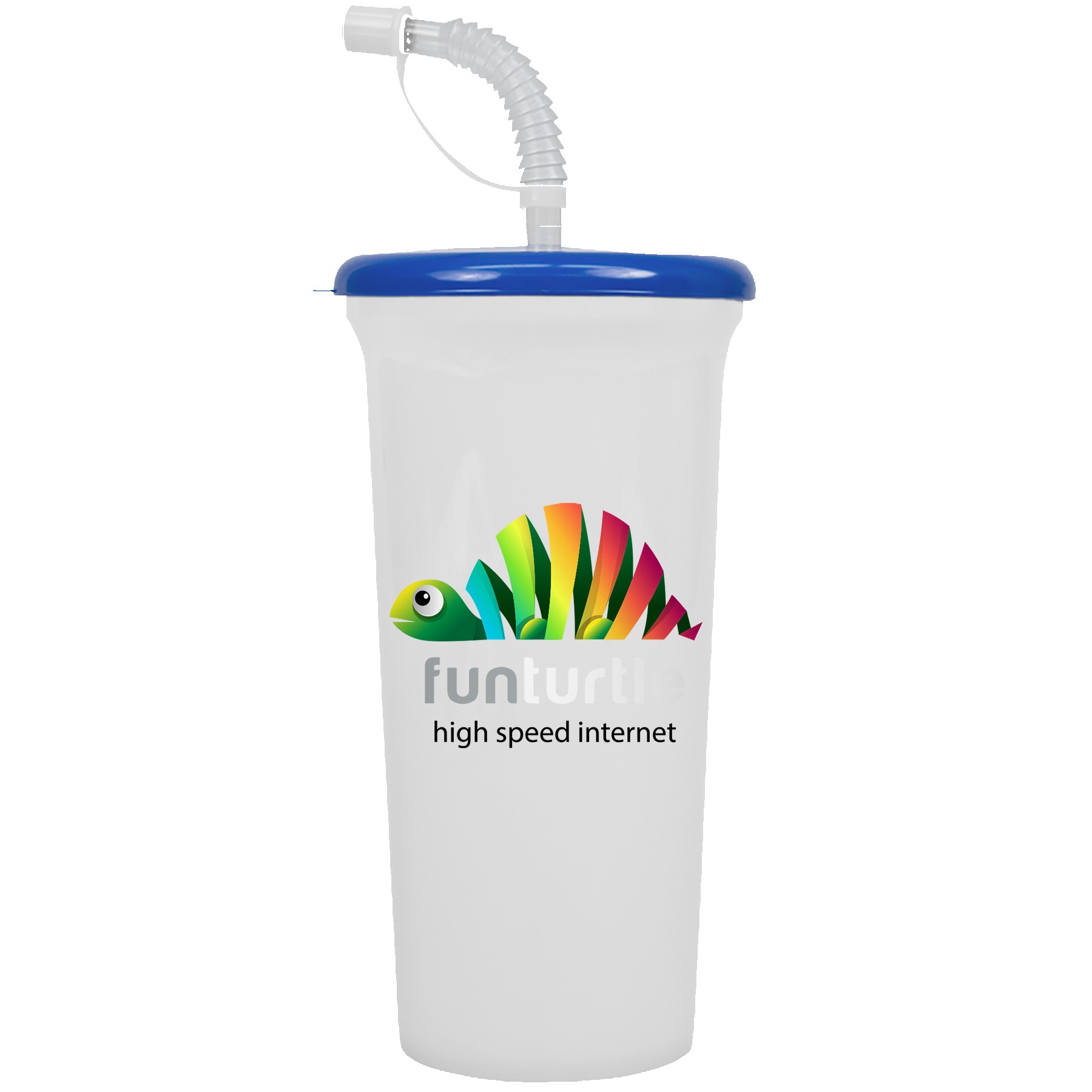 32 Oz. Sports Super Sipper Cup w/Straw Lid 1