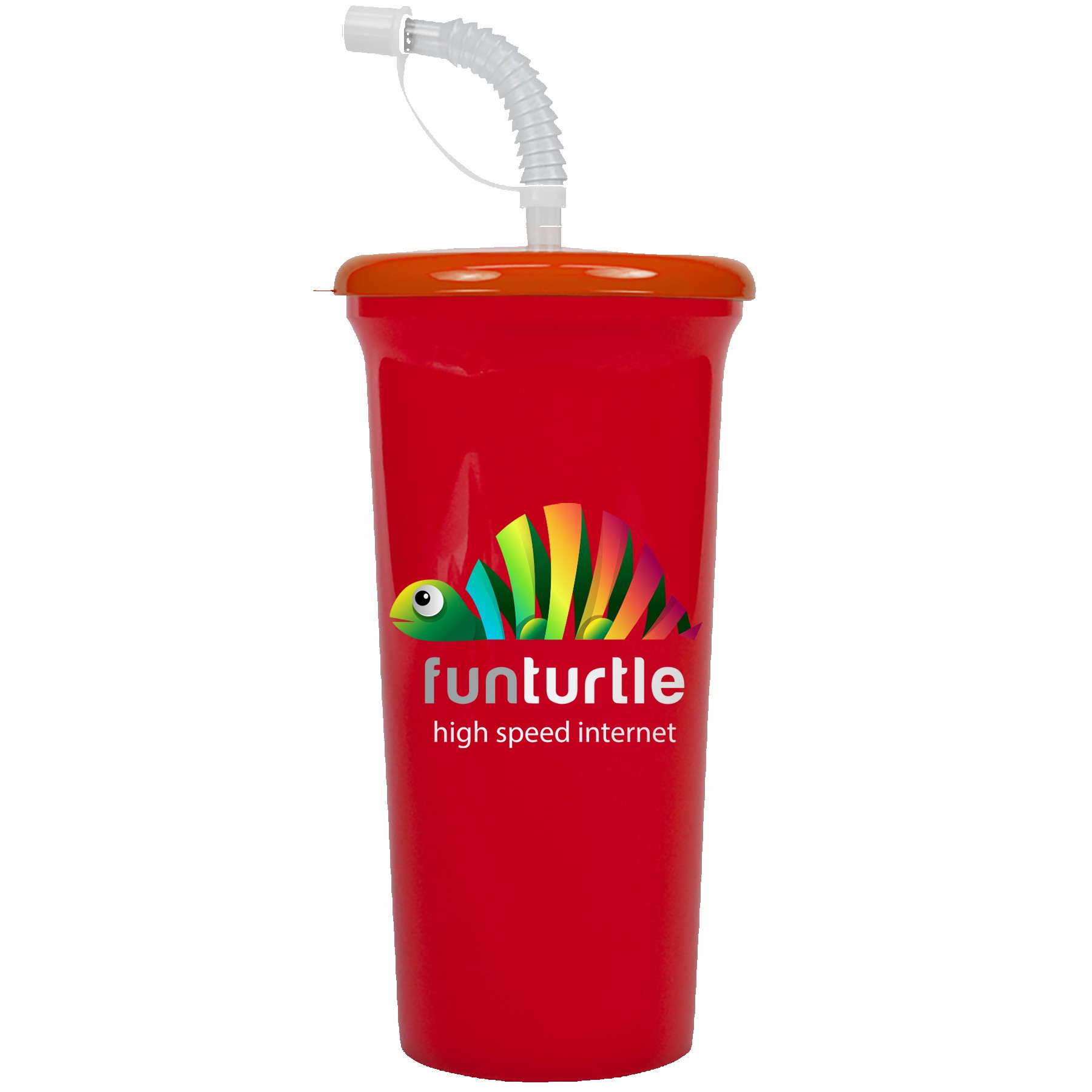 32 Oz. Sports Super Sipper Cup w/Straw Lid 1
