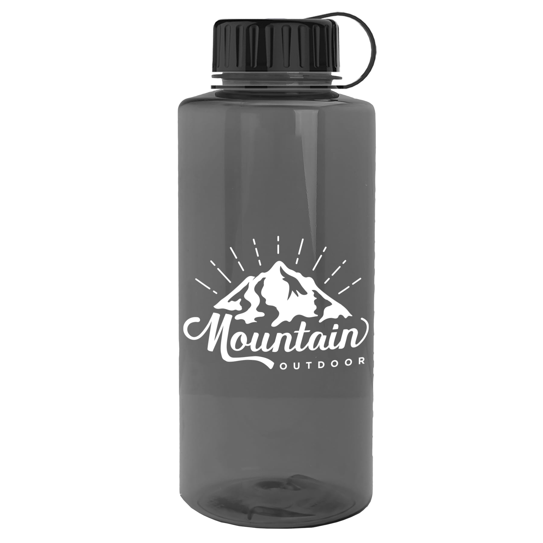 Garyline® Mountaineer Tritan® Bottle with Tethered Lid - 36 oz. 2