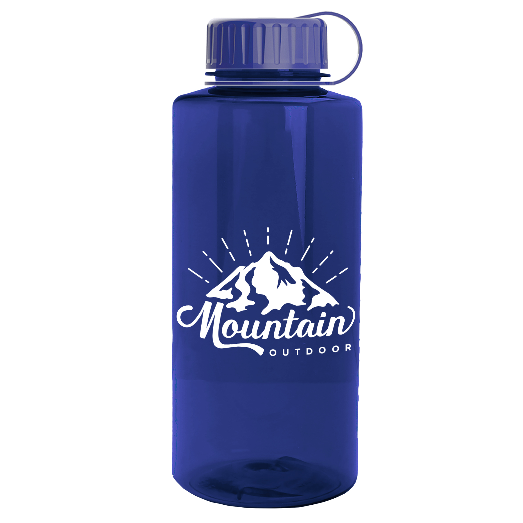 Garyline® Mountaineer Tritan® Bottle with Tethered Lid - 36 oz. 2