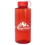 Garyline® Mountaineer Tritan® Bottle with Tethered Lid - 36 oz. - TXB34T transparent red image Garyline® Mountaineer Tritan® Bottle with Tethered Lid - 36 oz. - TXB34T transparent red image