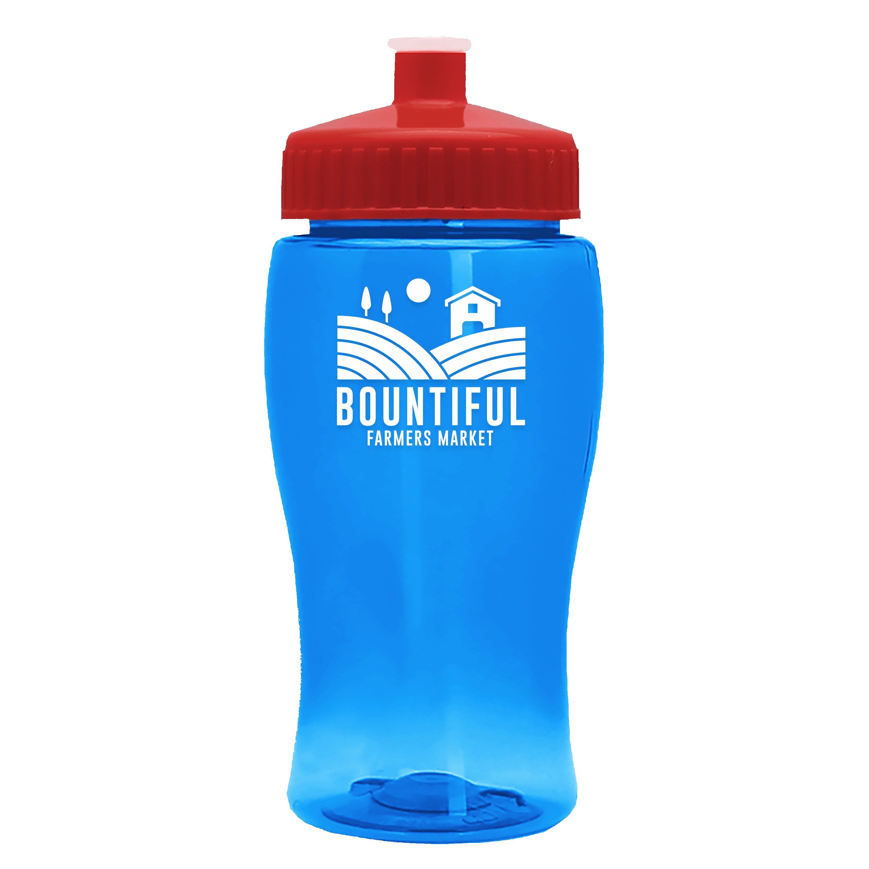 Garyline® Poly+ Jr. Bottle with Push-Pull Lid - 18 oz. 2