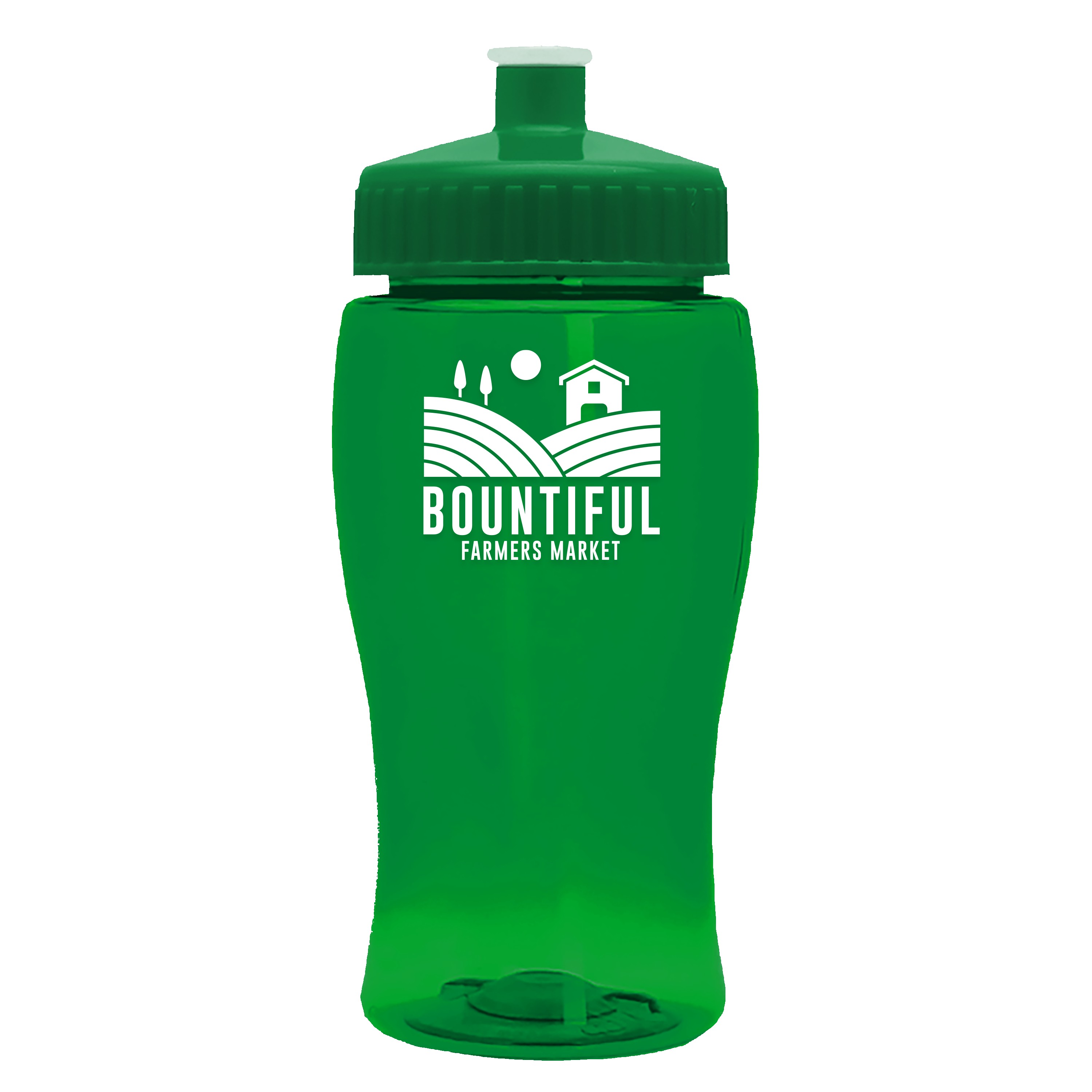 Garyline® Poly+ Jr. Bottle with Push-Pull Lid - 18 oz. 2