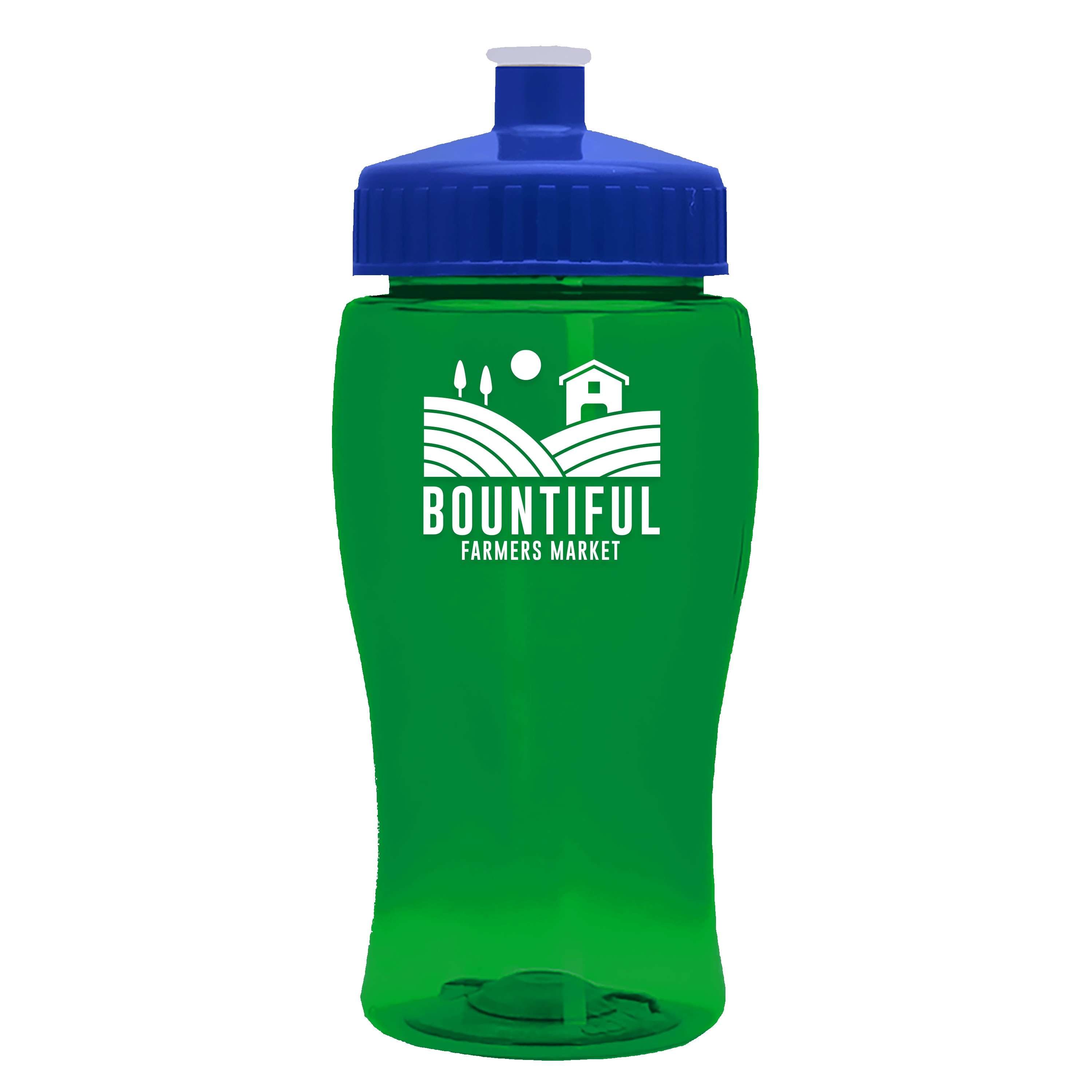 Garyline® Poly+ Jr. Bottle with Push-Pull Lid - 18 oz. 2