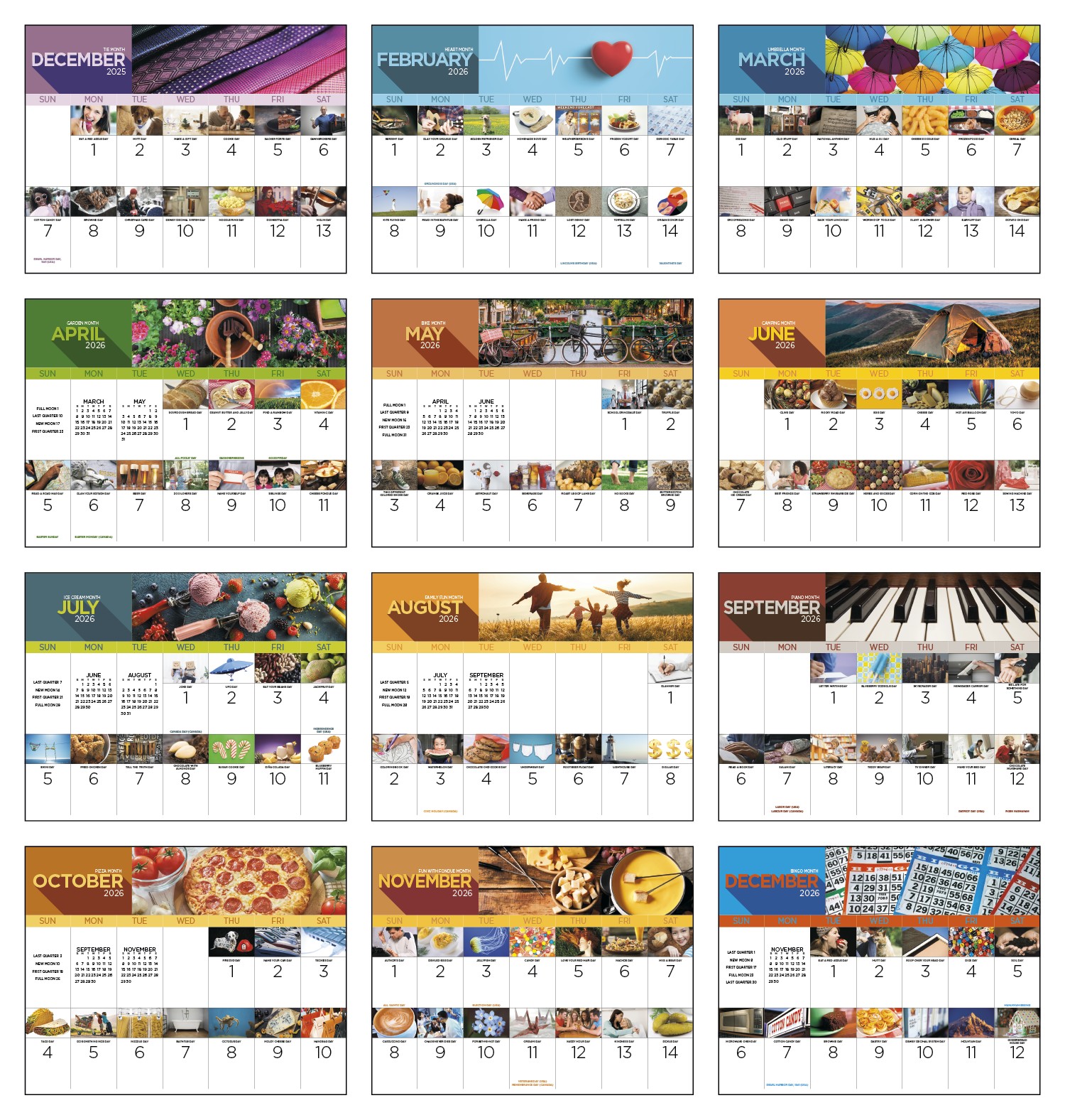 Good Value™ National Day - Spiral Calendar 2