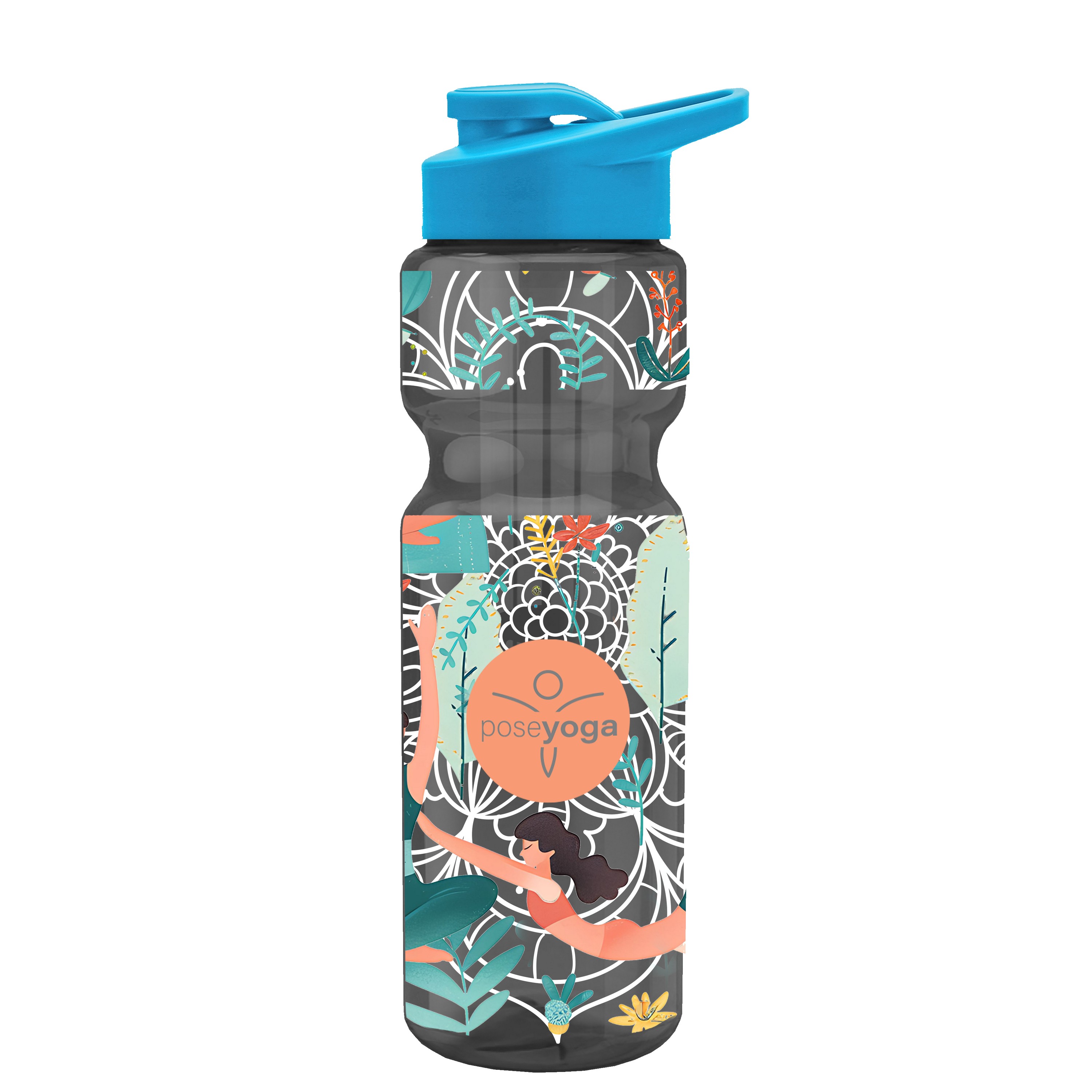 Garyline® Champ Bottle with Drink-Thru Lid and Infuser - 28 oz. 2