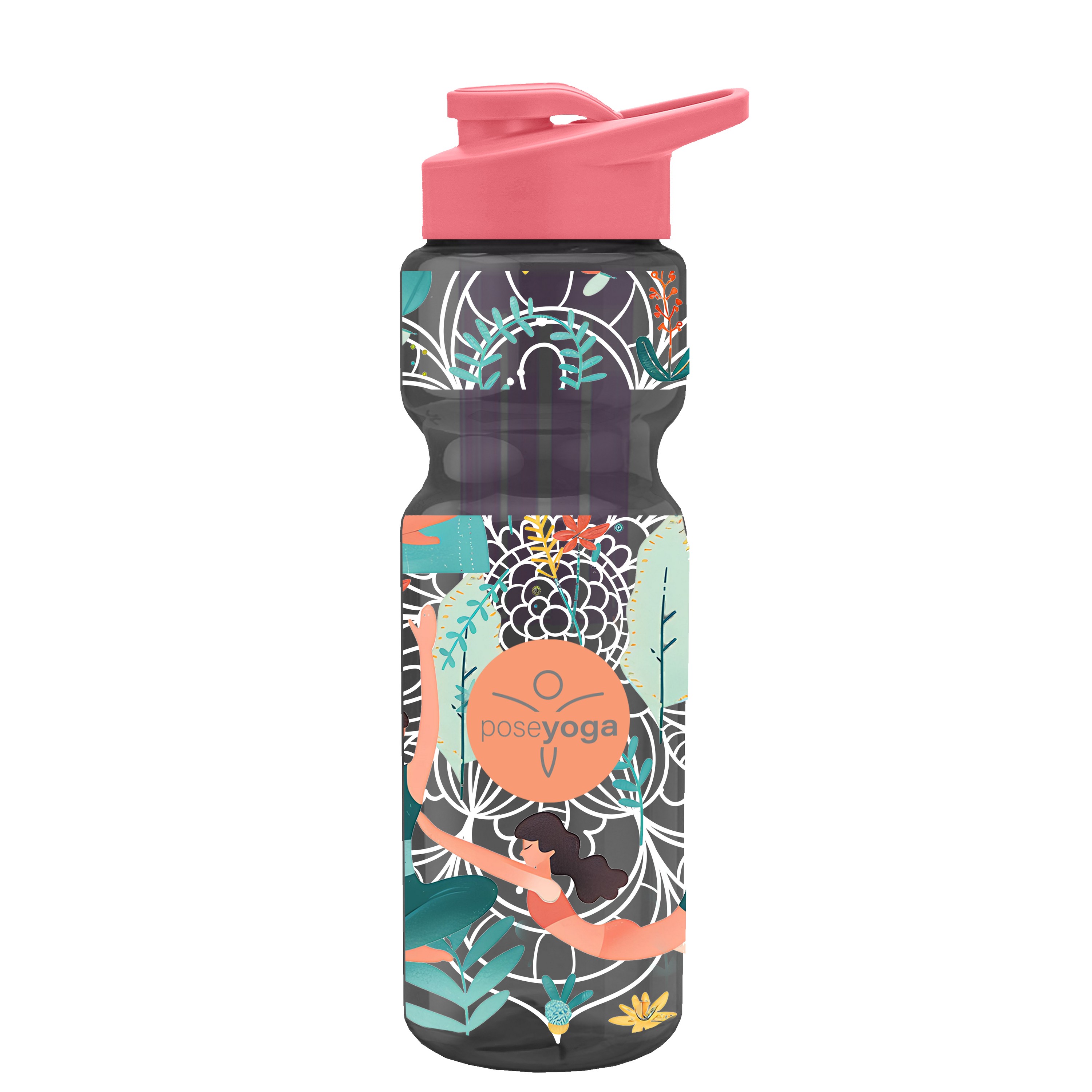 Garyline® Champ Bottle with Drink-Thru Lid and Infuser - 28 oz. 2