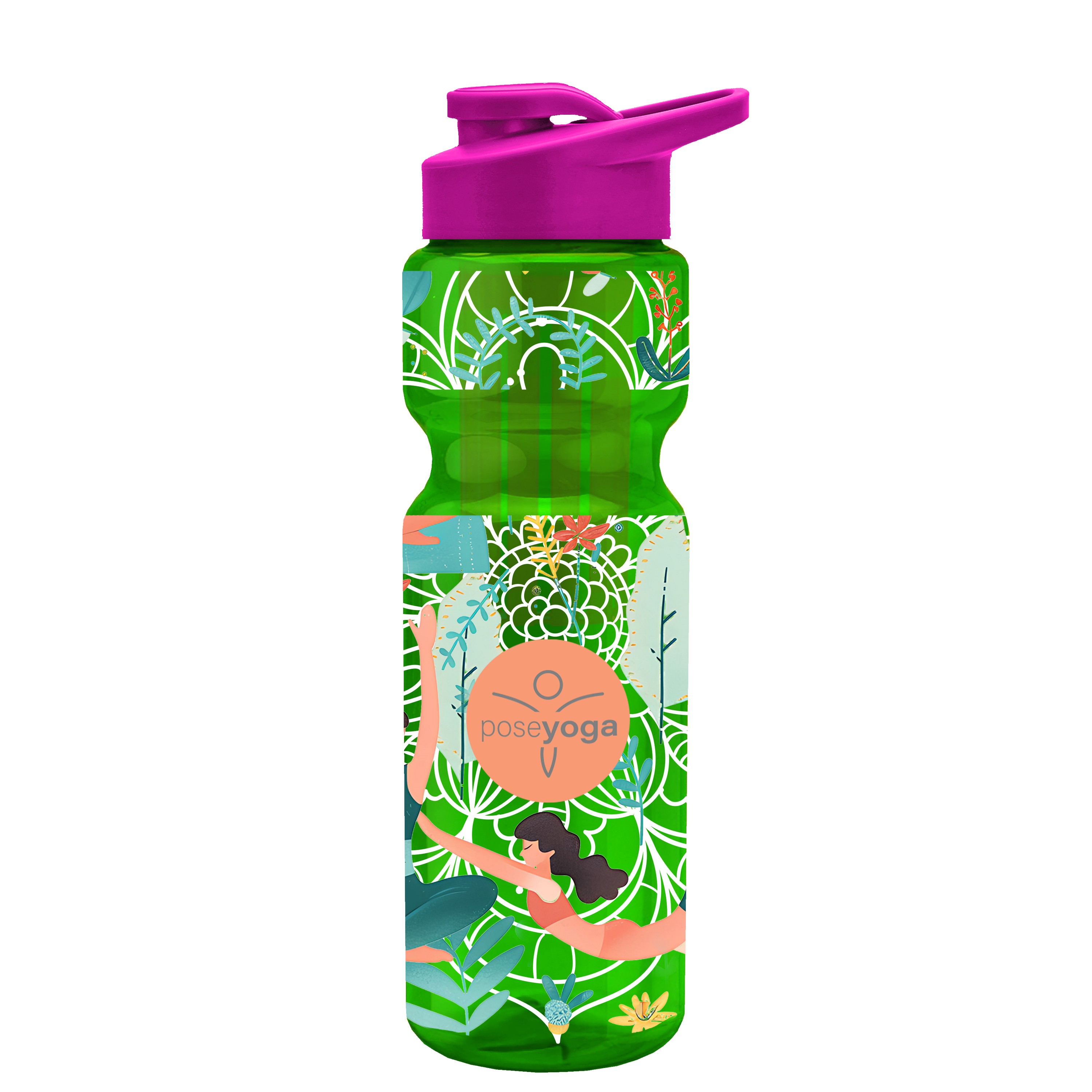 Garyline® Champ Bottle with Drink-Thru Lid and Infuser - 28 oz. 2