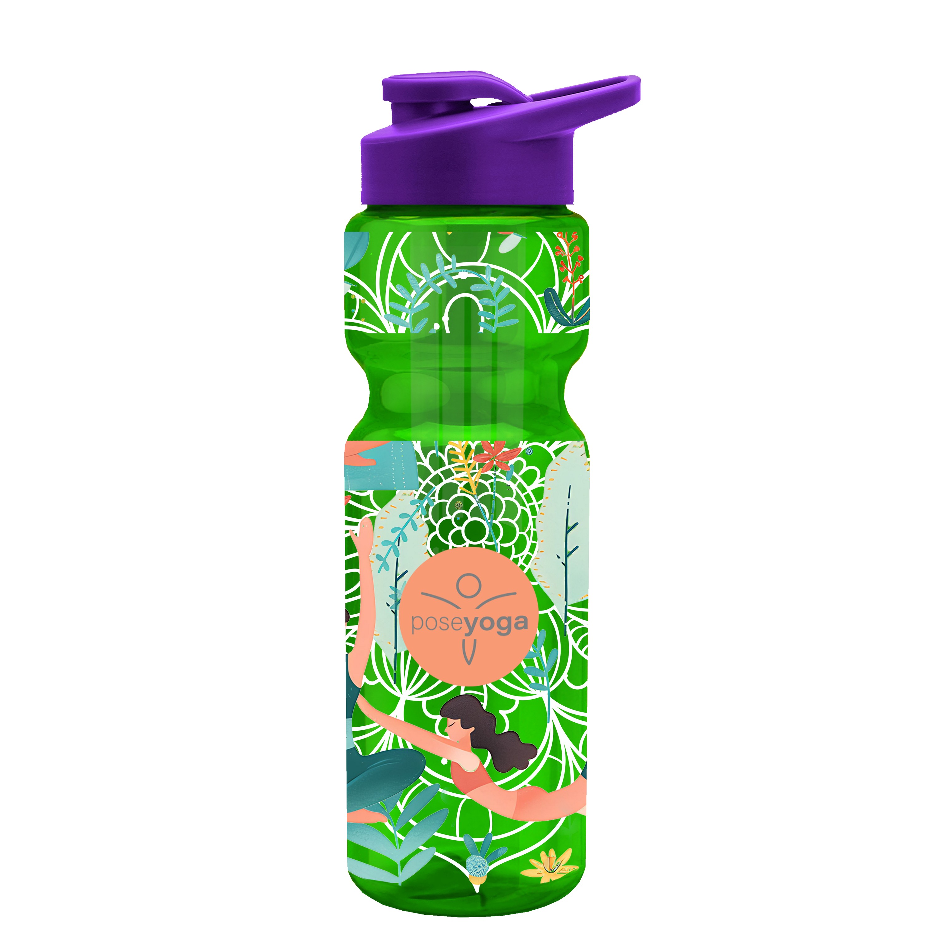 Garyline® Champ Bottle with Drink-Thru Lid and Infuser - 28 oz. 2