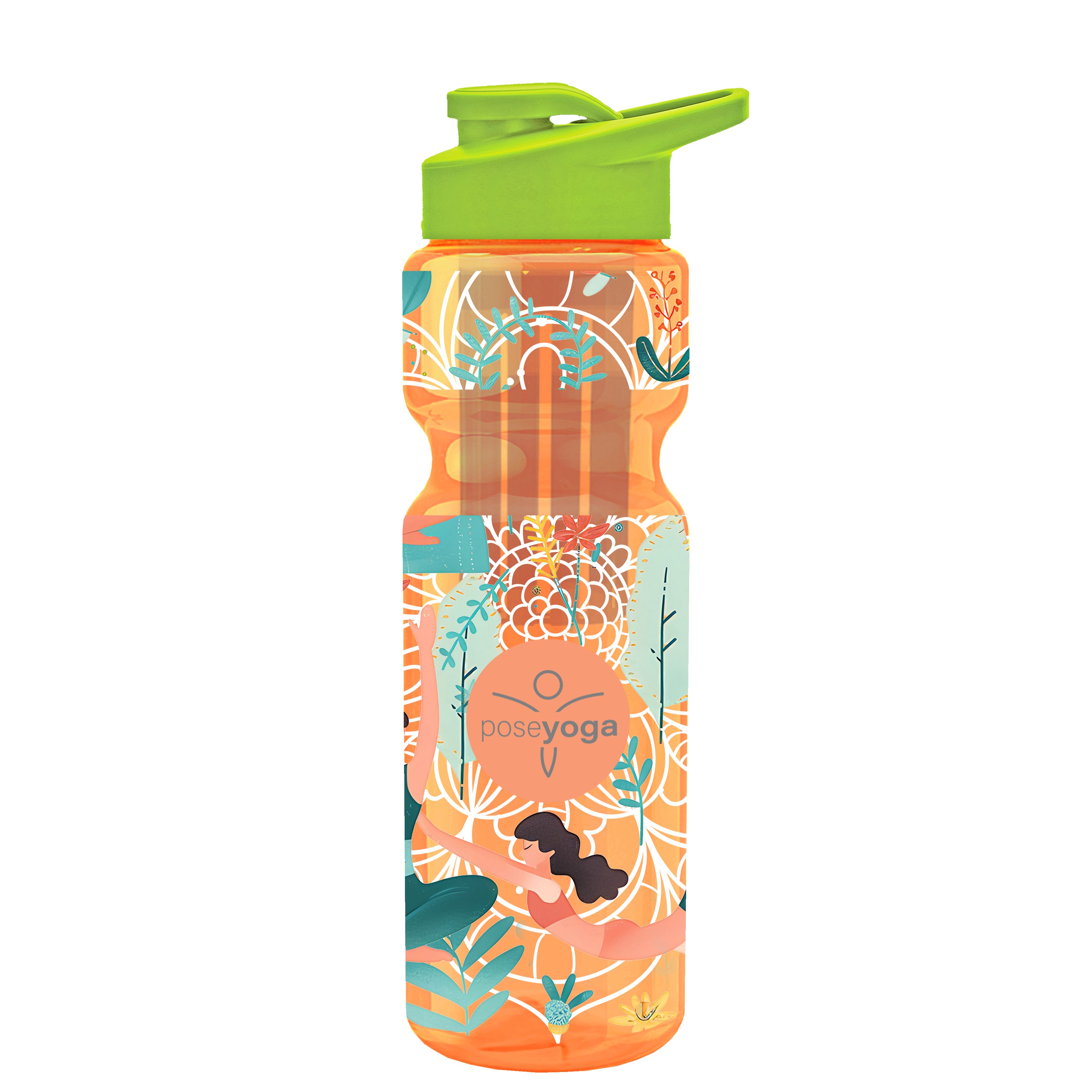 Garyline® Champ Bottle with Drink-Thru Lid and Infuser - 28 oz. 2
