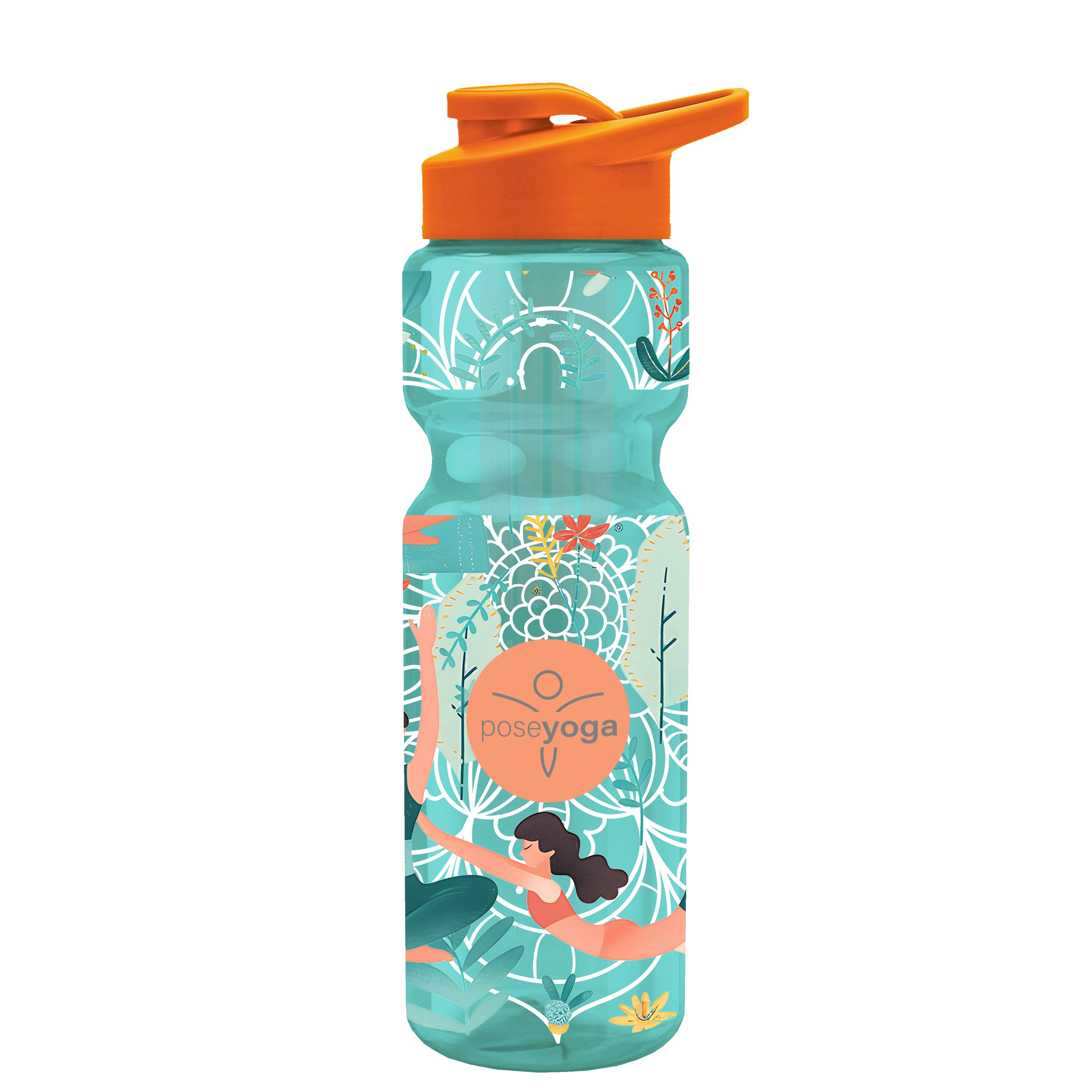 Garyline® Champ Bottle with Drink-Thru Lid and Infuser - 28 oz. 2