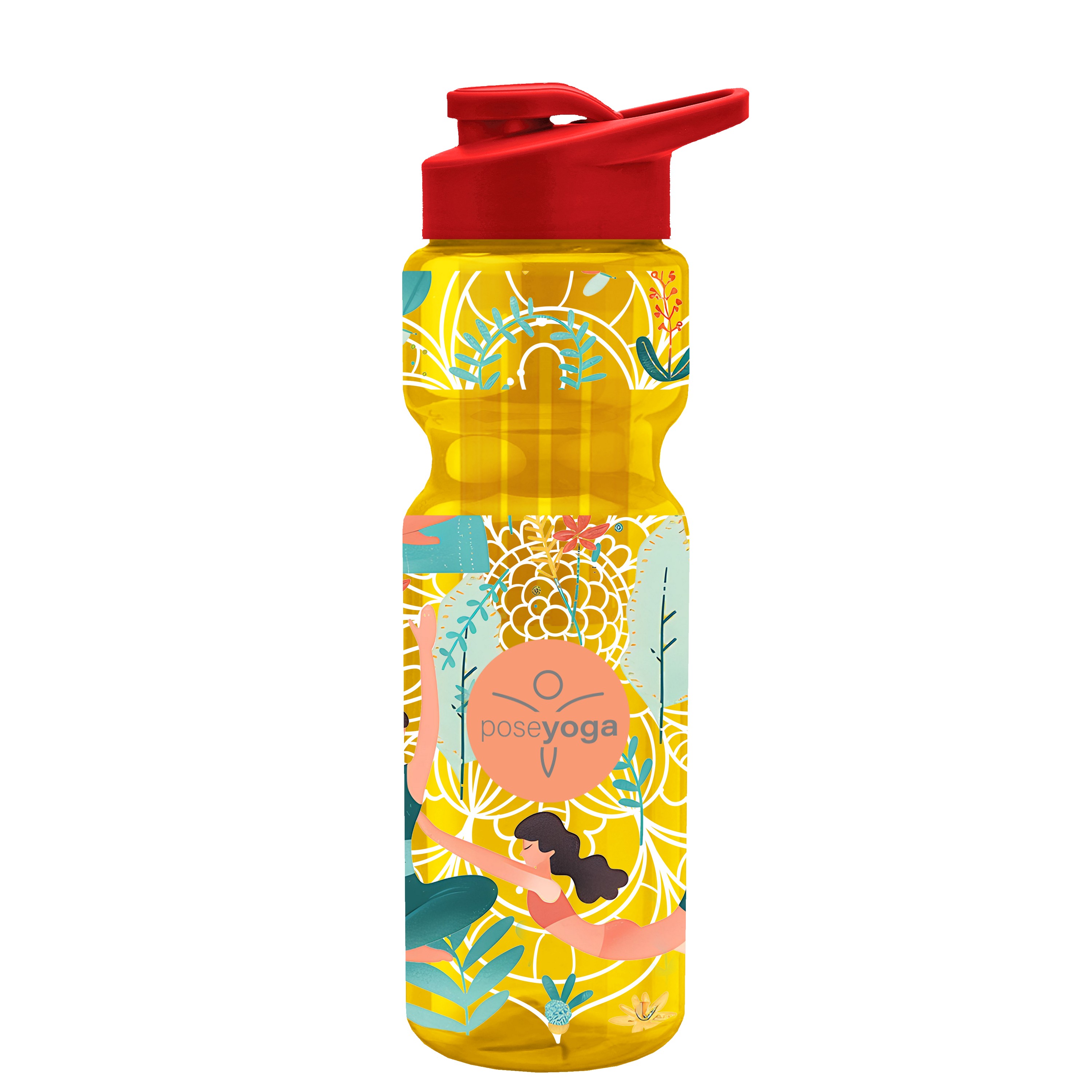 Garyline® Champ Bottle with Drink-Thru Lid and Infuser - 28 oz. 2