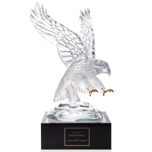 Pino Signoretto Eagle Award with 4" Lighted Pedestal 2 Pino Signoretto Eagle Award with 4" Lighted Pedestal 2