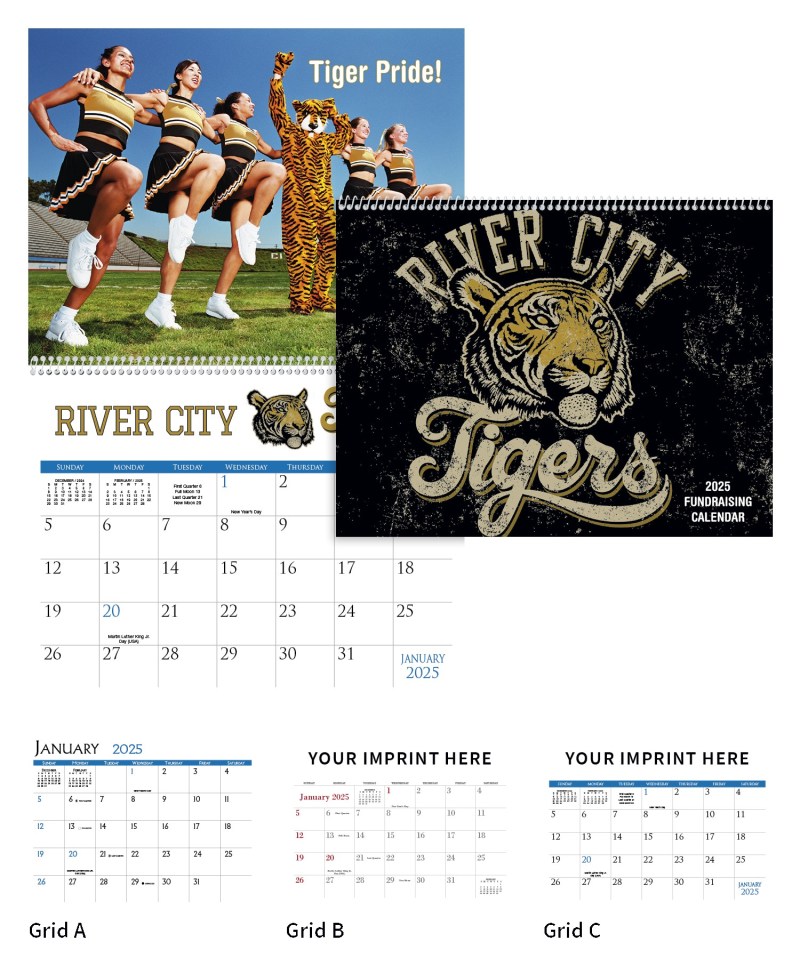 Triumph® Calendars Small Quantity Custom - Spiral Calendar 2 Triumph® Calendars Small Quantity Custom - Spiral Calendar 2