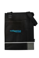 Koozie® Tri-Tone Lunch Sack - 15536 black image Koozie® Tri-Tone Lunch Sack - 15536 black image