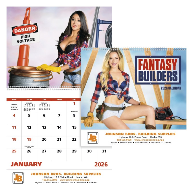 Good Value™ Fantasy Builders - Spiral Calendar 2 Good Value™ Fantasy Builders - Spiral Calendar 2