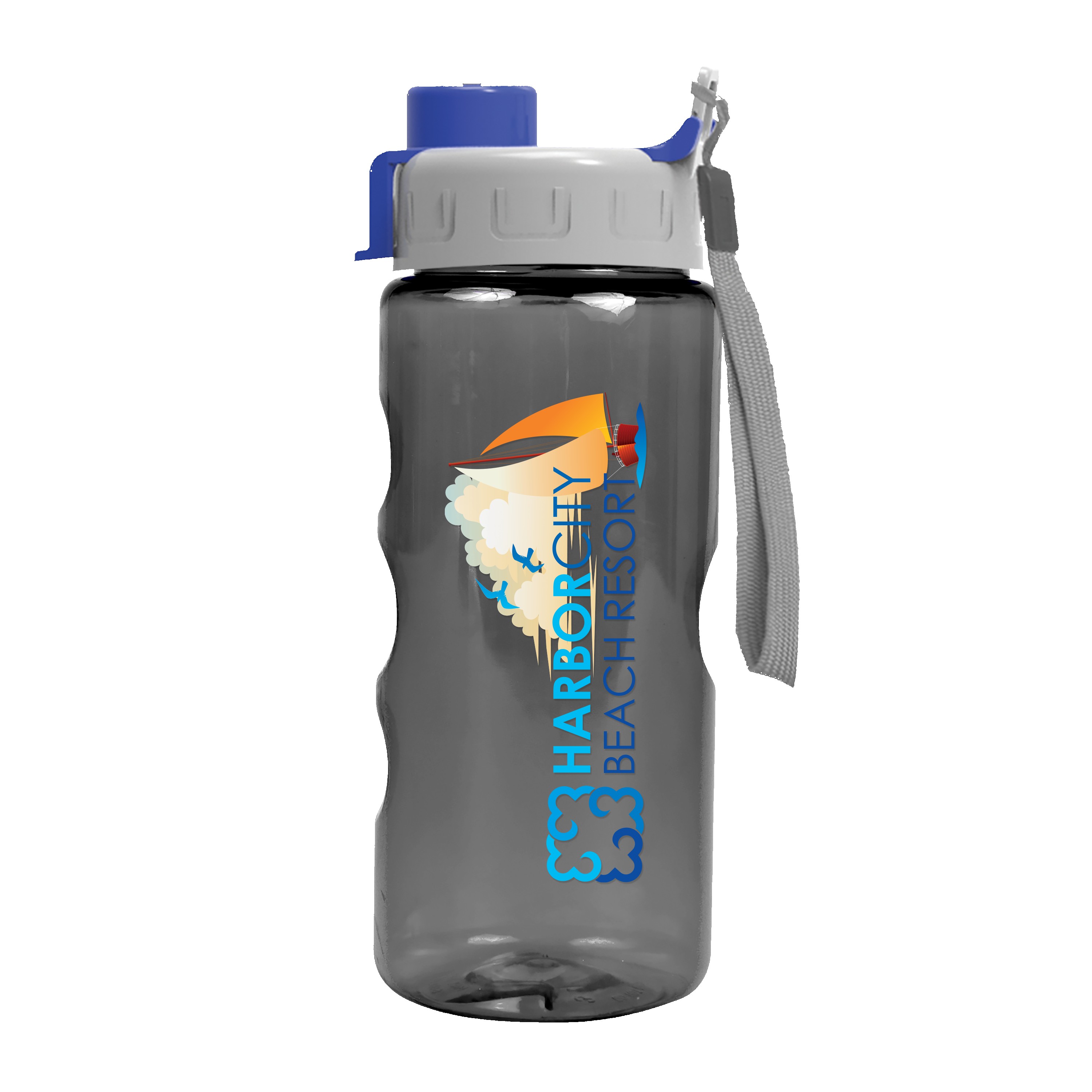 Garyline® Mini Mountain Tritan® Bottle with Quick-Snap Lid - 22 oz. 2