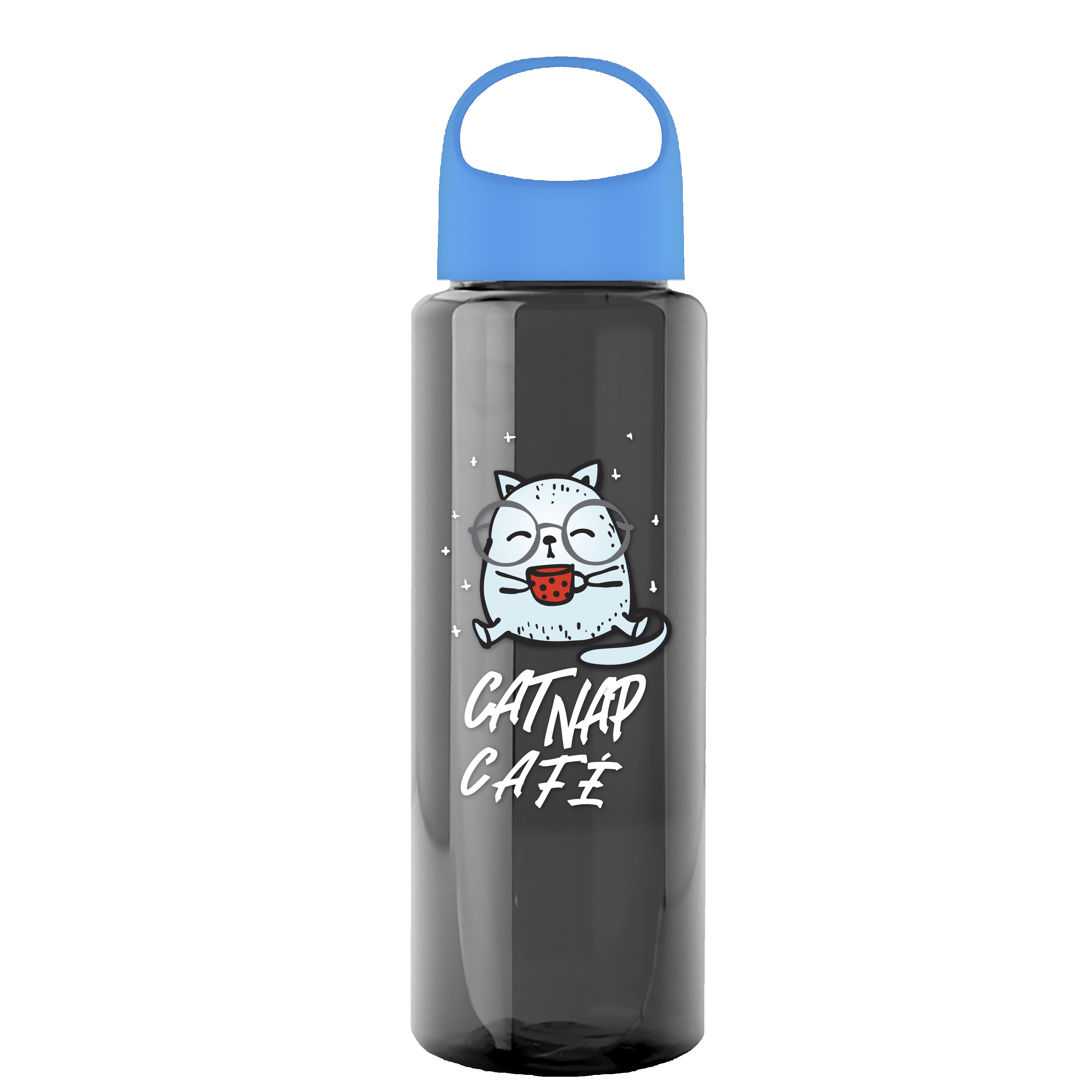 Garyline® Guzzler Bottle with Oval Crest Lid - 32 oz. 2