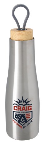 Good Value™ Tranquil Vacuum Bottle 20 oz - 46343 silver product image Good Value™ Tranquil Vacuum Bottle 20 oz - 46343 silver product image