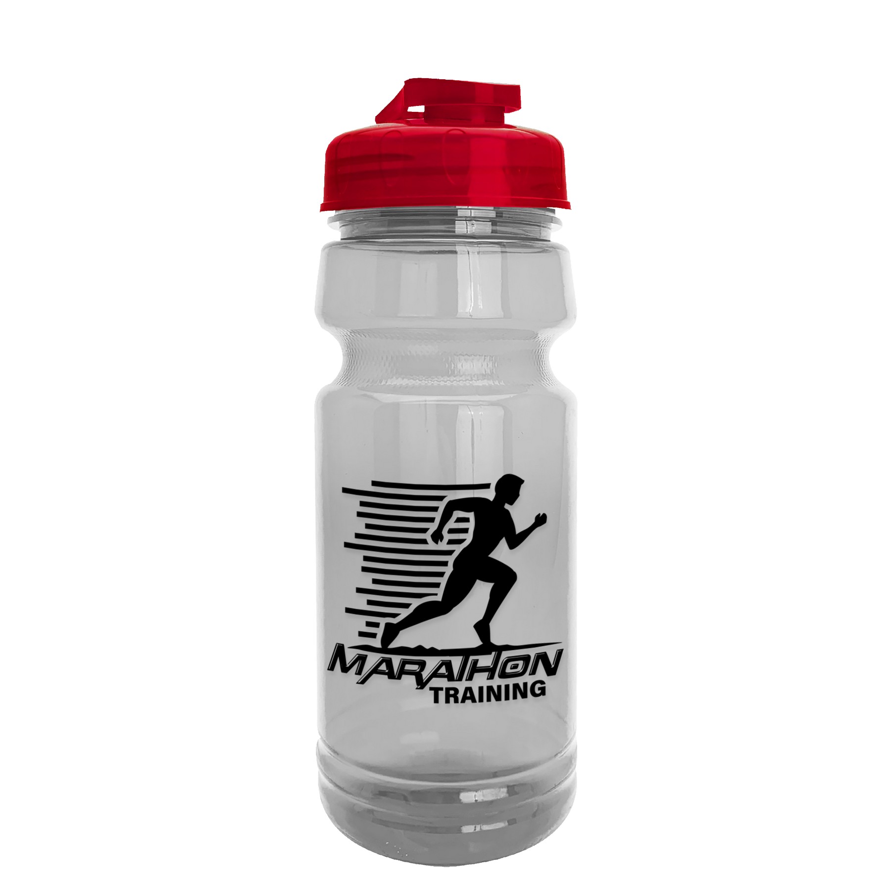 Garyline® Trainer Clear Bottle with Flip-Top Lid - 24 oz. 2