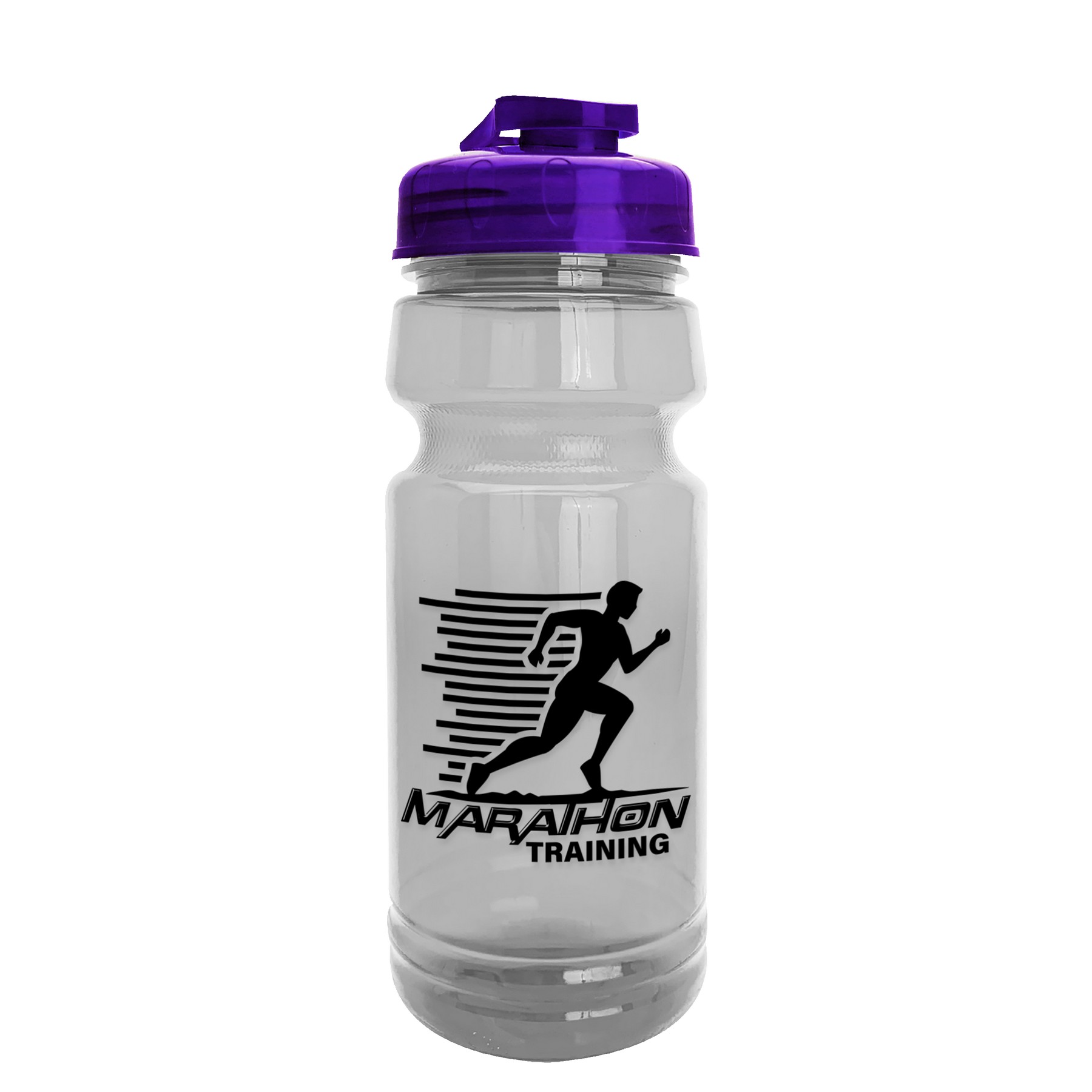 Garyline® Trainer Clear Bottle with Flip-Top Lid - 24 oz. 2