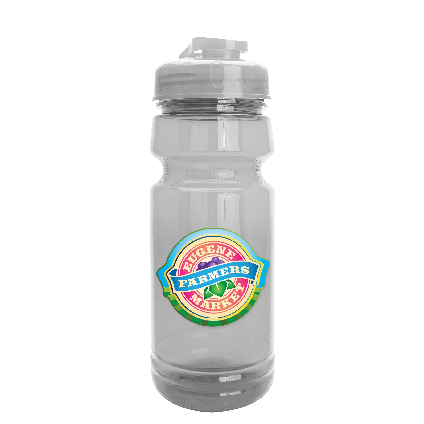 Garyline® Trainer Clear Bottle with Flip-Top Lid - 24 oz. 2