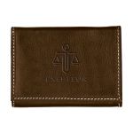 Andrew Philips® Leather Contrast Stitch Tri-Fold Wallet 2 Andrew Philips® Leather Contrast Stitch Tri-Fold Wallet 2