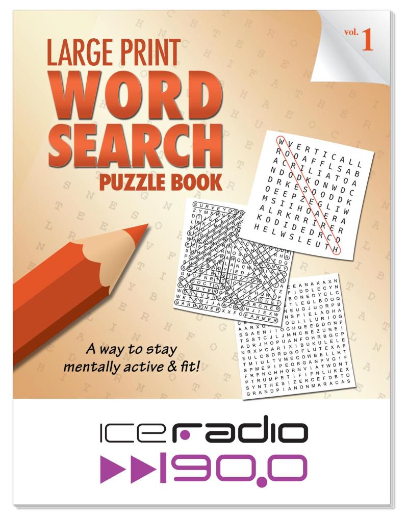 Puzzle Book: LARGE PRINT Word Search 2 Puzzle Book: LARGE PRINT Word Search 2